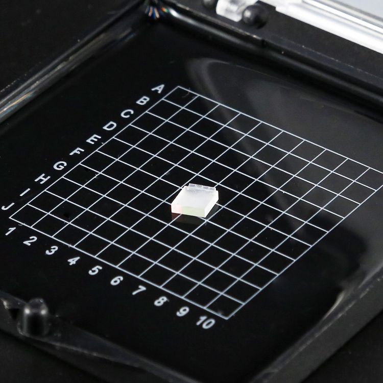 4通道(dào)1295-1309nm 紅(hóng)帶區(qū)Tx LWDM4 Z-BLOCK光組件, 800GHz,0.75 pitch, 8°/13.5°AOI, 3.0nm大(dà)帶寬，高(gāo)光束平行度，微晶濾波片基材熱穩定性高(gāo)，